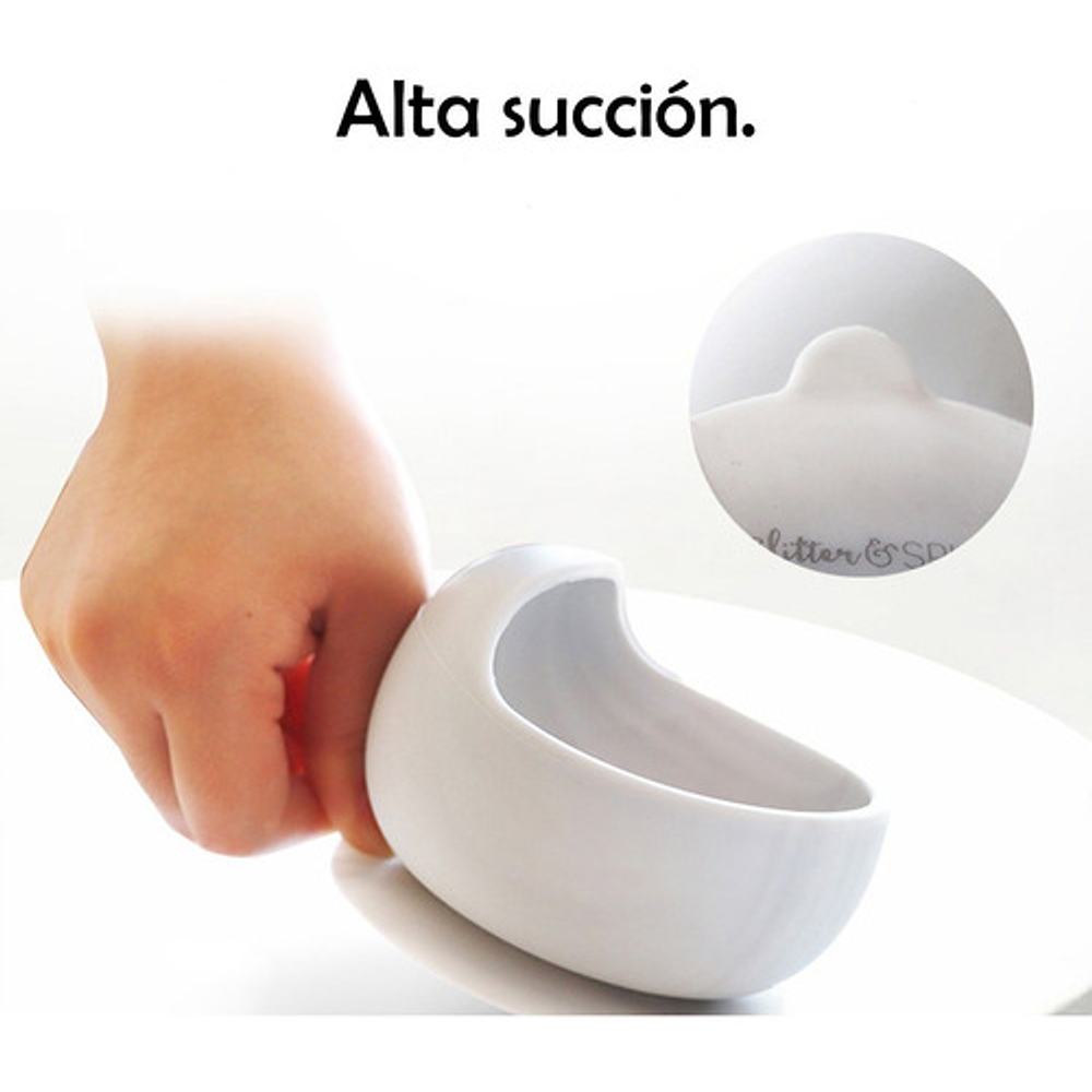 Bowl Silicona Con Ventosa + Cuchara Para Bebé Y Niño