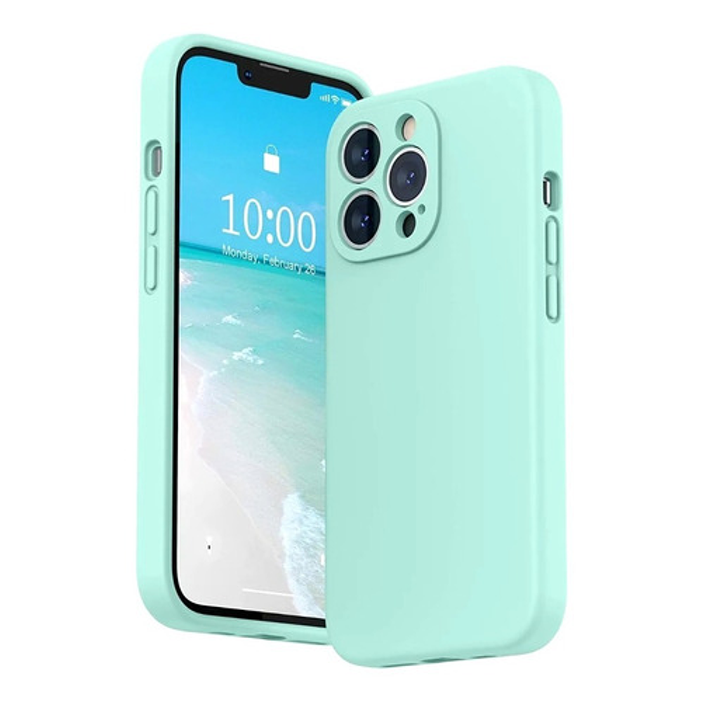 Carcasa Silicona Slim Para iPhone 14/ Pro /plus/ Max 