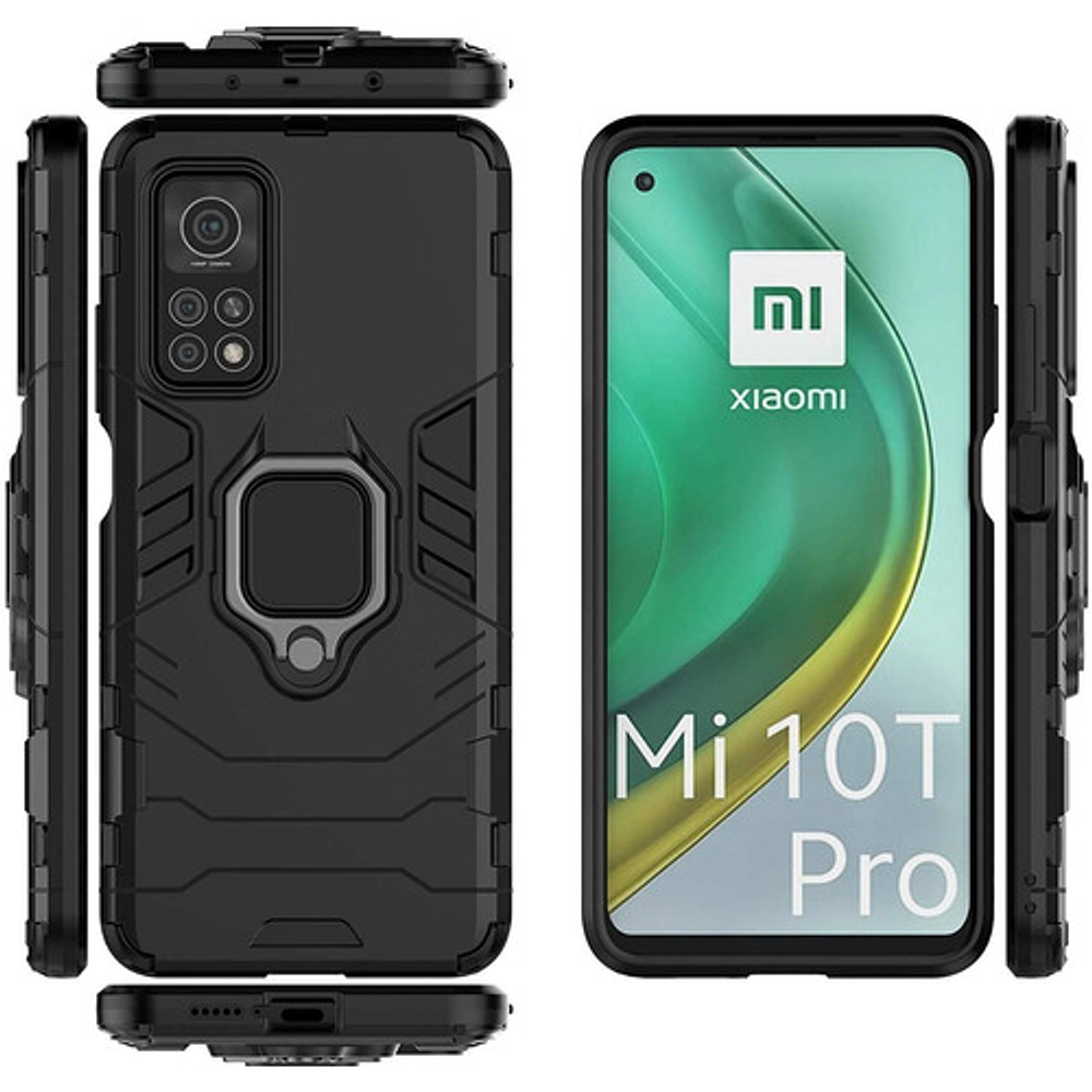 Carcasa Antishock Para Xiaomi Mi 10t Mi 10t Pro Armor Anillo