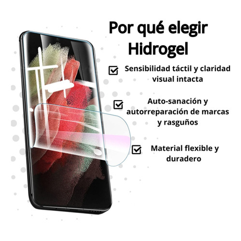 Samsung Galaxy S20 Fe Lámina Hidrogel Full Pegamento