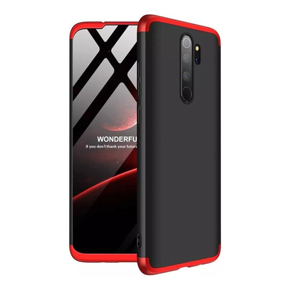 Xiaomi Redmi Note 8 Pro Carcasa 360 Gkk Original + Vidrio 9h