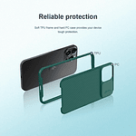 iPhone 13 / 13 Pro / Max Carcasa Nillkin Camshield Pro Color Verde