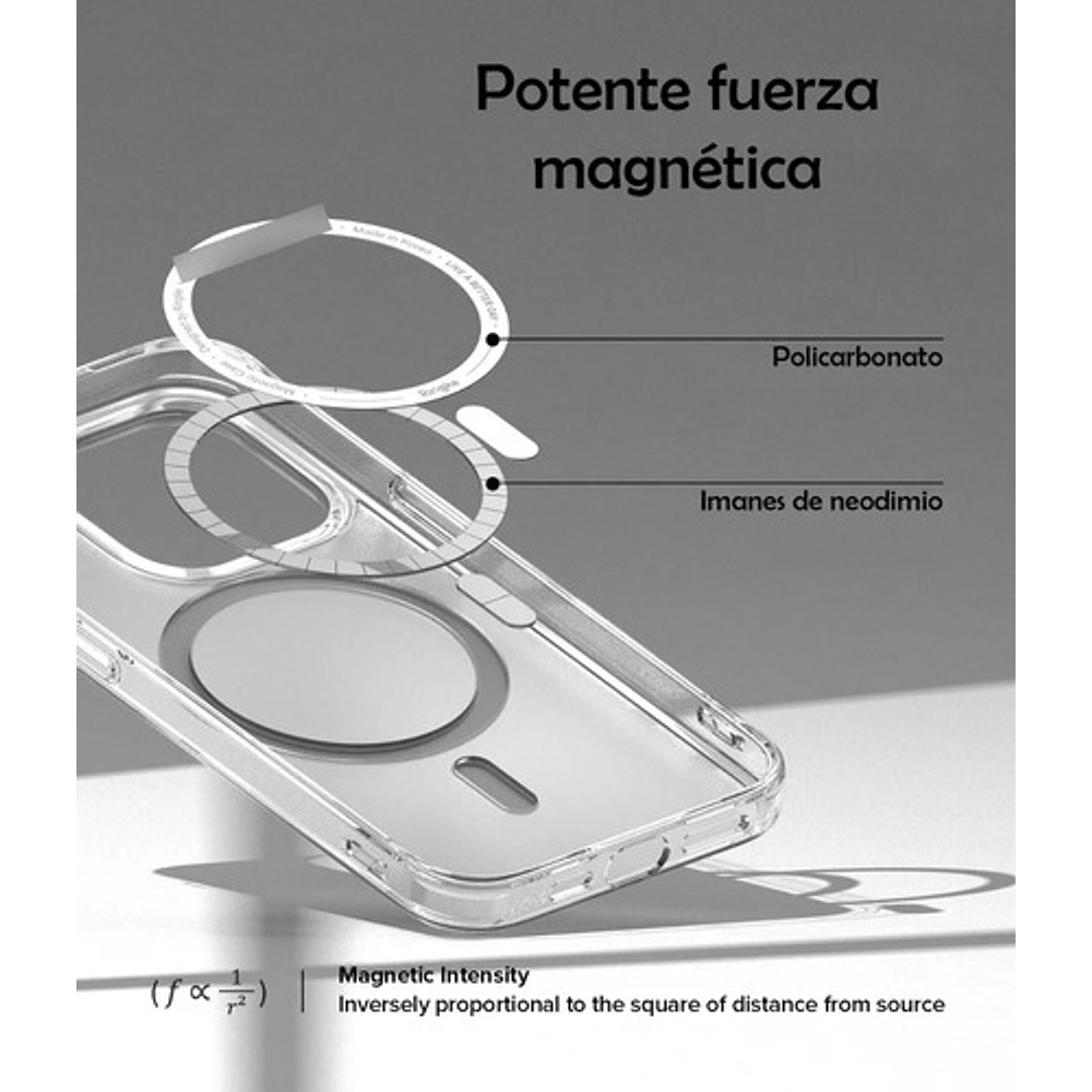 Carcasa Antishock Para Magsafe iPhone 15 /pro /max + Vidrio