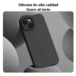 Carcasa Funda Para iPhone 15/pro/pro Max Silicona + Vidrio