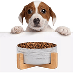 Plato Comedero De Ceramica Para Mascotas Xl - Perros Y Gatos