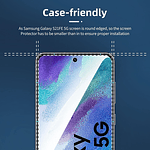 Pack 3 Samsung Galaxy S21 Fe Lámina Vidrio Templado Full 5d
