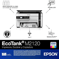 Multifuncional Epson EcoTank M2120, Impresora, Copiadora y Escáner, Sistema de Tanques de Tinta, Wi-Fi, USB.