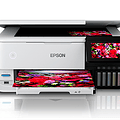 Impresora Fotográfica Multifuncional de Sistema de Tanques de Tinta Epson EcoTank L8160, Wi-Fi, USB.