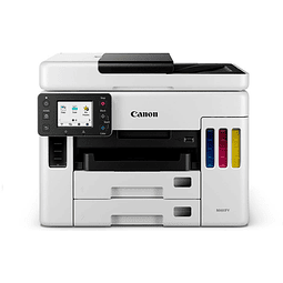 Multifuncional Canon Maxify GX7010 con Sistema de Tanques de Tinta, Impresora, Copiadora, Escáner y Fax, Wi-Fi, Ethernet, USB.