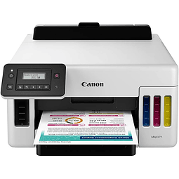 Impresora de Sistema de Tanques de Tinta a Color Canon Maxify GX5010, Dúplex, Wi-Fi, Ethernet, USB.