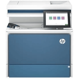 Impresora Láser a HP Color LaserJet Enterprise MFP 5800DN, hasta 45ppm, 1200 x 1200 dpi, Pantalla Tactil de 8", Wi-Fi, Ethernet, USB.