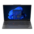 Laptop Lenovo ThinkPad E16: Procesador Intel Core i7 1335U (hasta 5.0 GHz), Memoria de 16GB DDR4, SSD de 512GB, Pantalla de 16" LED, Video Iris Xe Graphics, S.O. Windows 11 Pro (64 Bits)