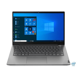 Laptop Lenovo ThinkBook 14 G2 ITL: Procesador Intel Core i5 1135G7 (hasta 4.2 GHz), Memoria de 8GB DDR4, SSD de 256GB, Pantalla de 14" LED, Video Iris Xe Graphics, S.O. Windows 10 Pro (64 Bits)