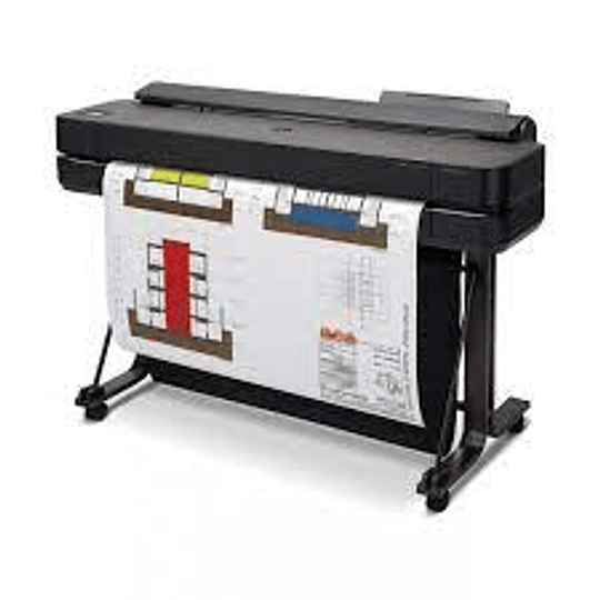 Plotter a Color HP DesignJet T650 de 36", hasta 2400 x 1200 dpi, USB 2.0, Ethernet, Wi-Fi.