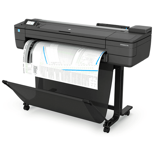 Multifuncional de Inyección de Tinta a Color HP DesignJet T850, Impresora, Escáner, Copiadora, USB, Ethernet, Wi-Fi.