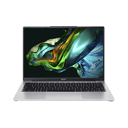 Laptop Acer Aspire Lite 14: Procesador Intel Core i3 N300 (hasta 3.8 GHz), Memoria de 8GB DDR5, SSD de 512GB, Pantalla de 14" LED, Video UHD Graphics, S.O. Windows 11 Home (64 Bits), Teclado en Españo