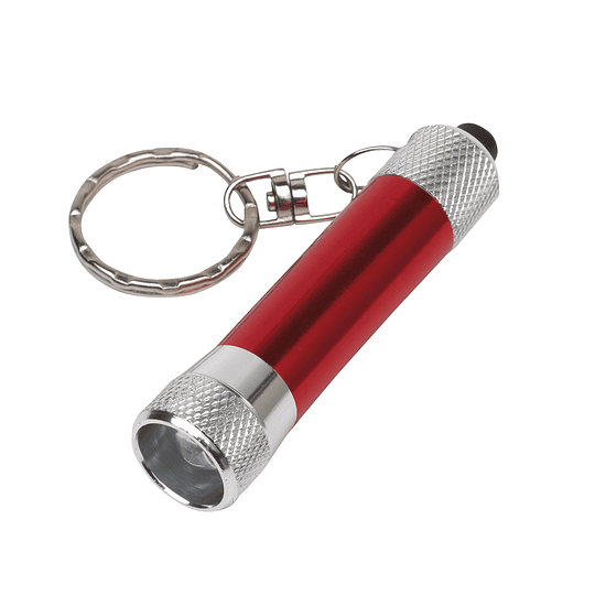 Porta chaves “Flare” com lanterna LED 