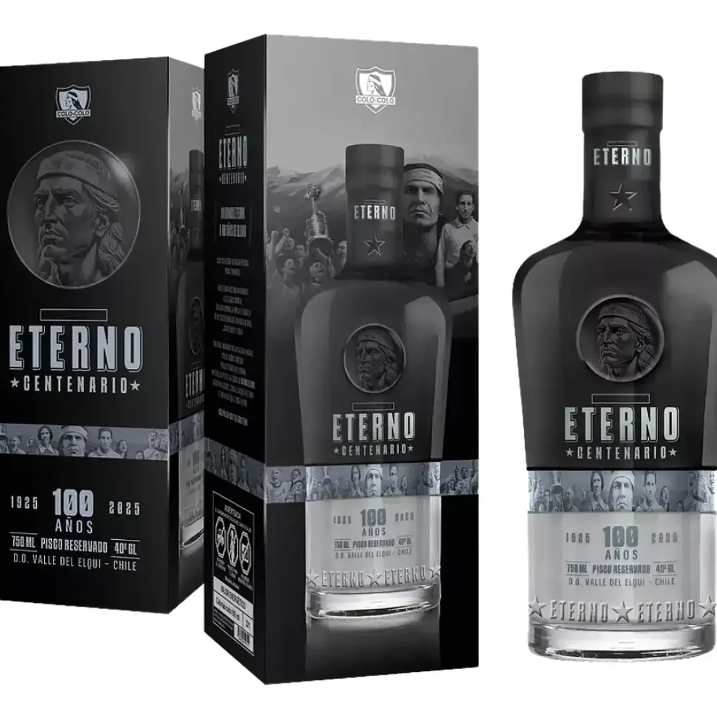 Pisco Eterno Centenario 40° - Reservado Transparente 700ml 1