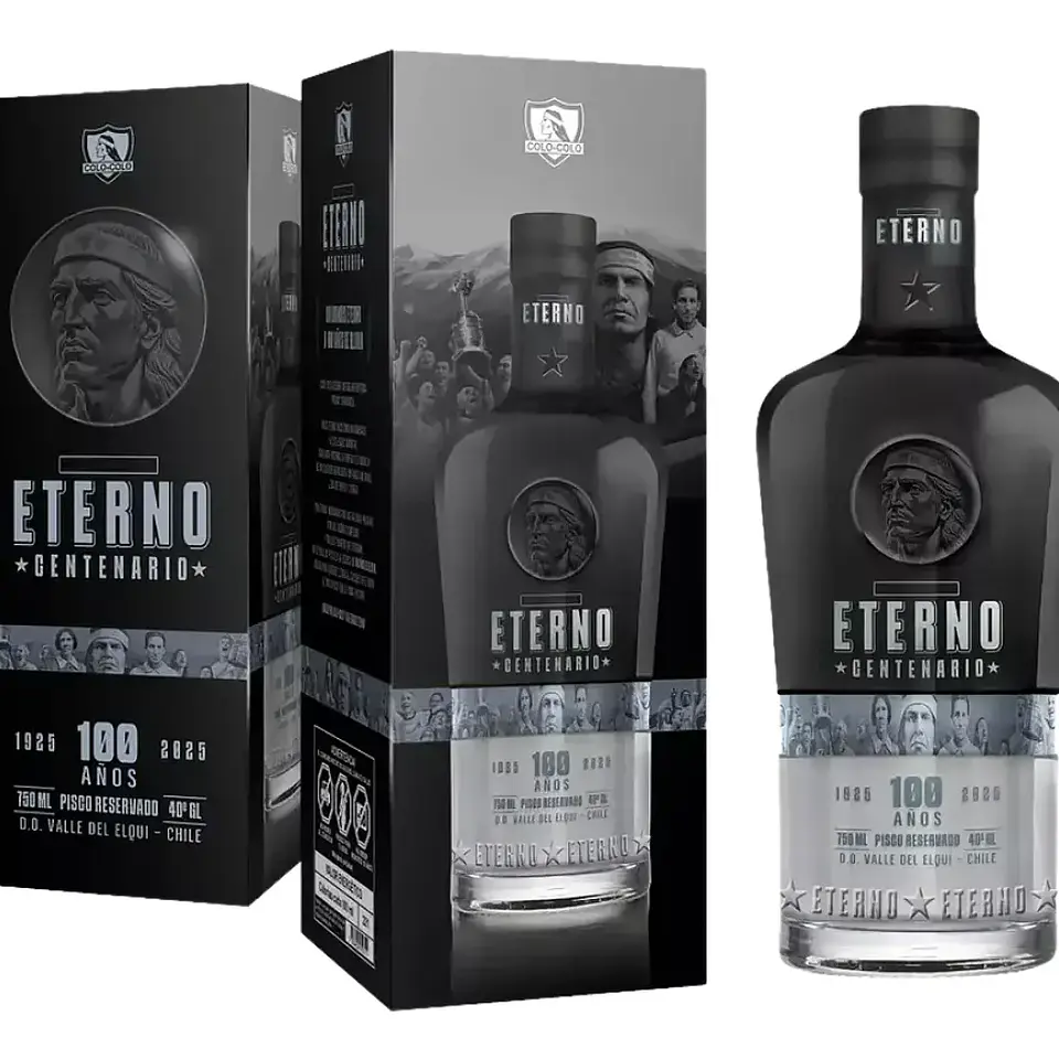 Pisco Eterno Centenario 40° - Reservado Transparente 700ml 1