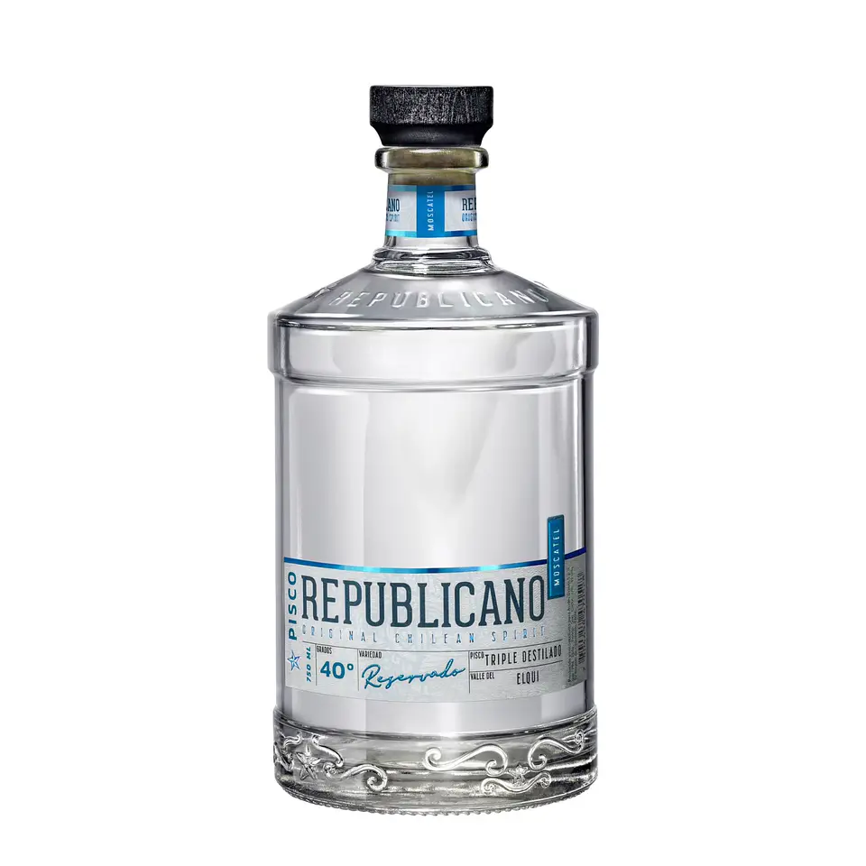 Pisco Republicano Moscatel 40° 1