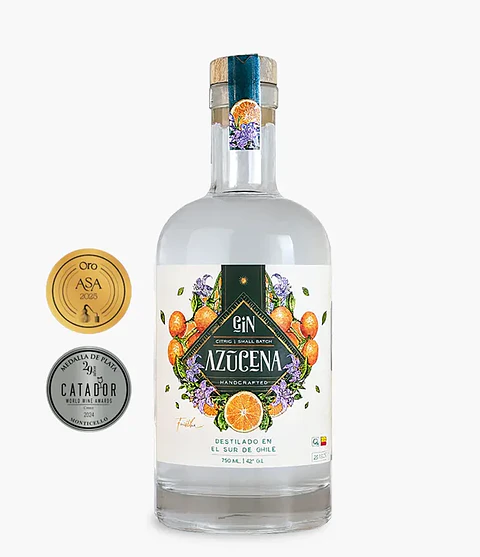 Gin Azucena Cítrico 750 ml