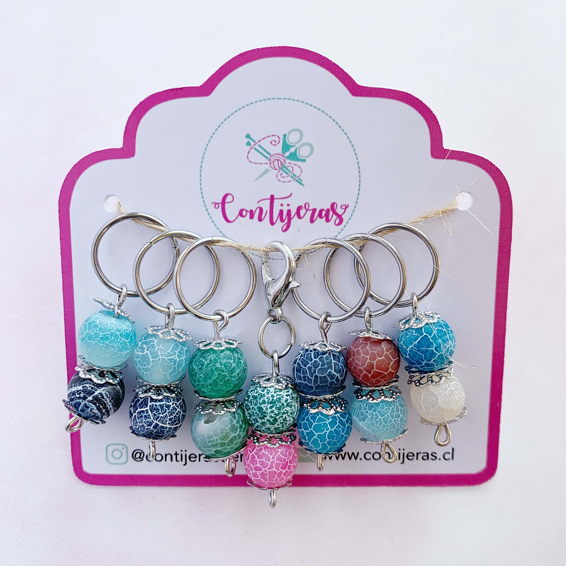 Set Marcador Agata Mate 5