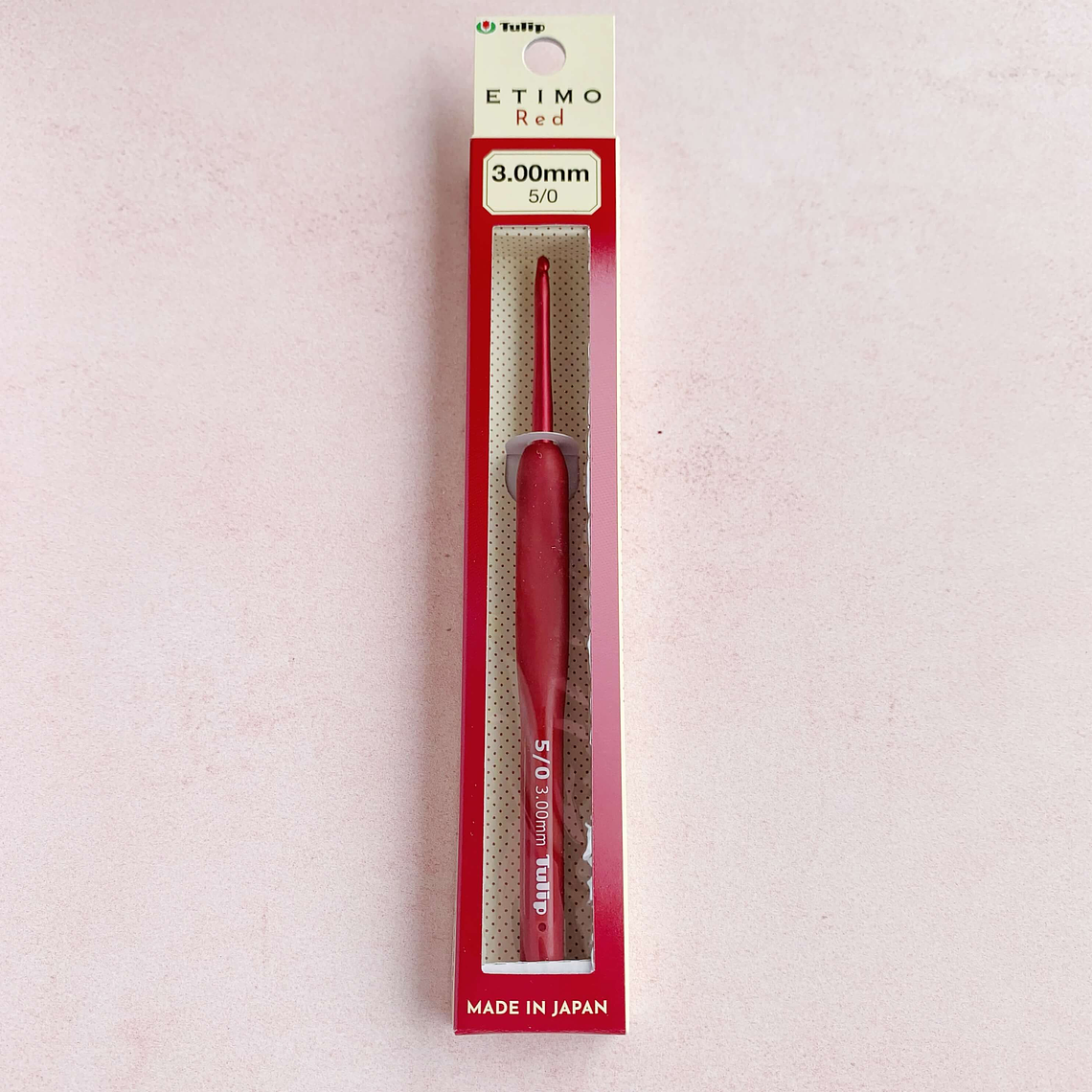 Crochet Tulip Etimo Red 4