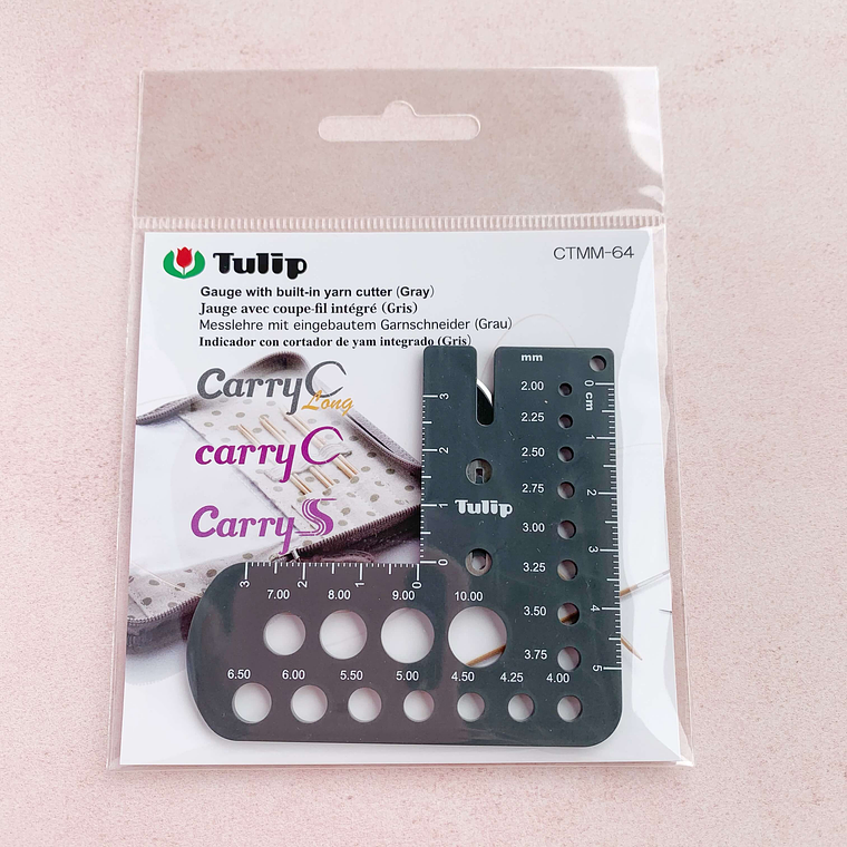 Regla con cortador de lana Tulip 2