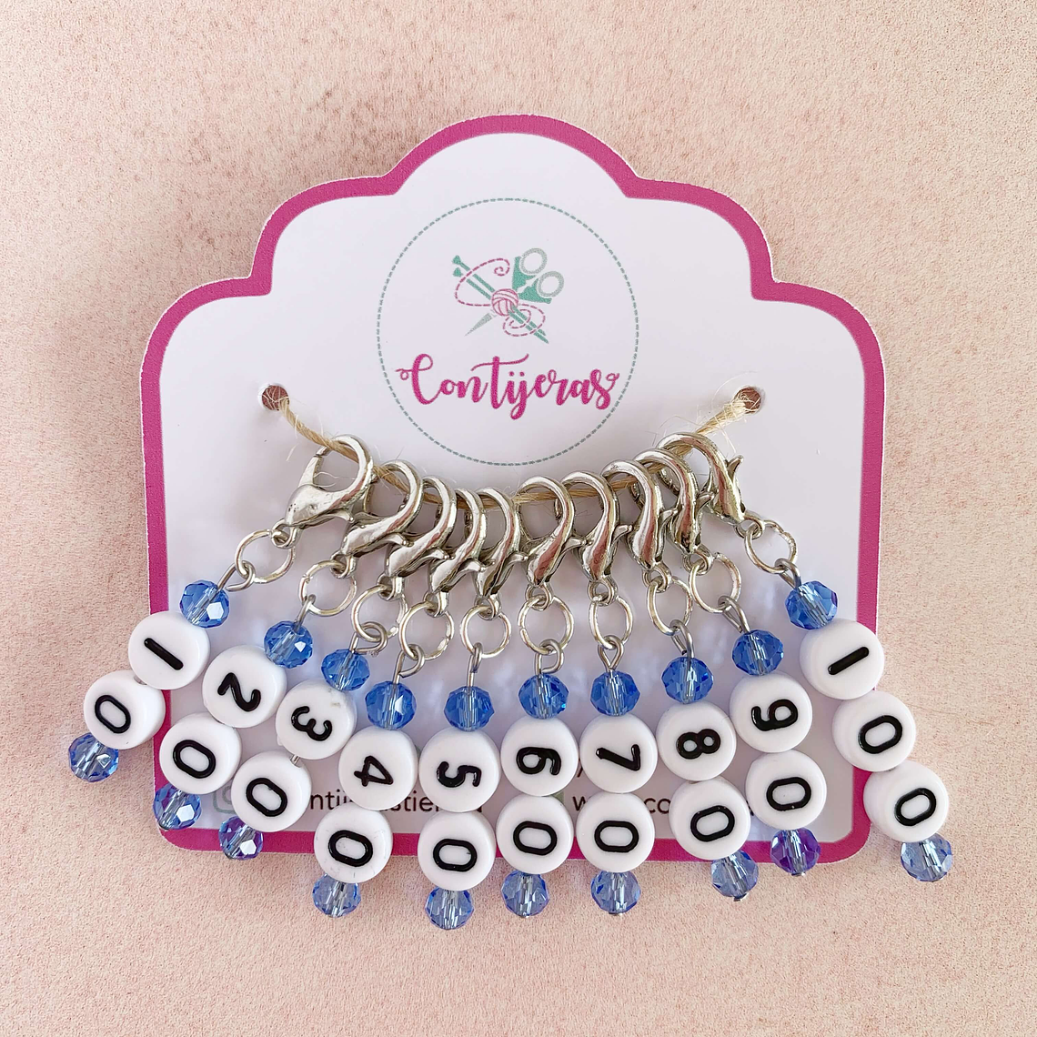 Marcadores numerados 3