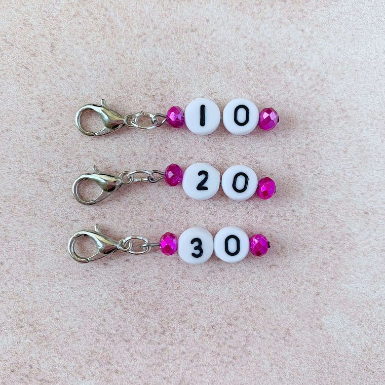 Marcadores numerados 7