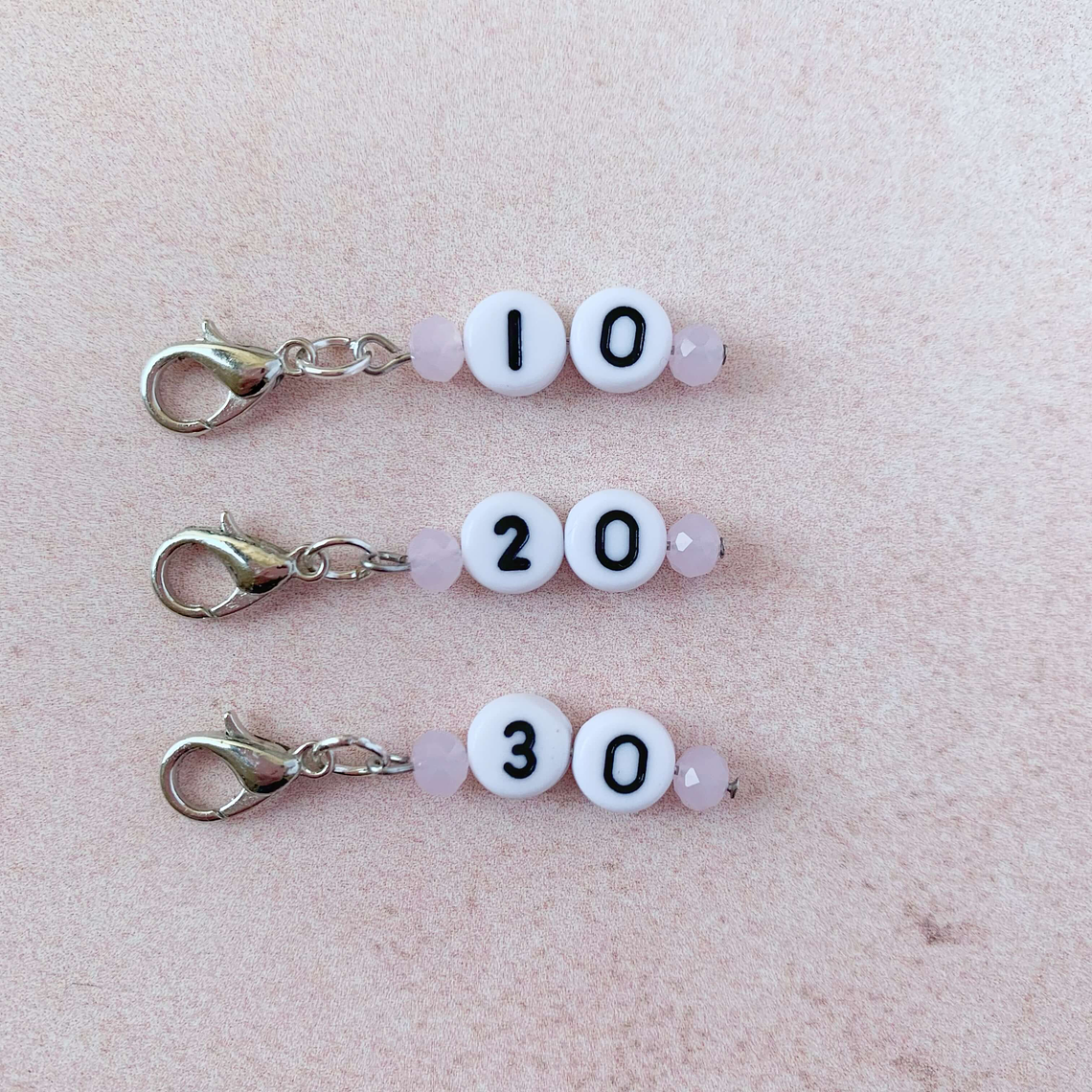 Marcadores numerados 9