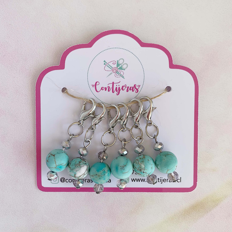 Set Marcador Agata Simple 5