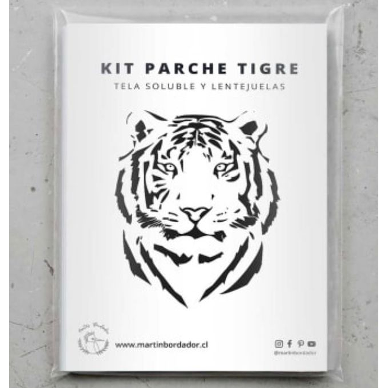 Kit parche Tigre