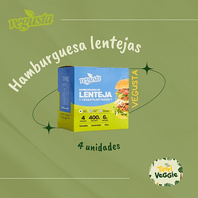 Hamburguesa de lentejas