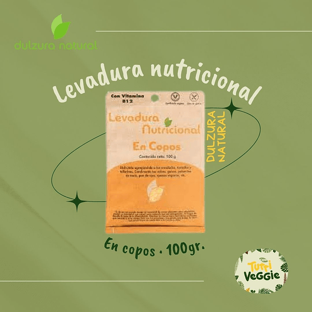 Levadura nutricional en copos