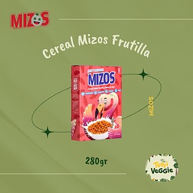 Cereal Mizos Frutilla 280gr