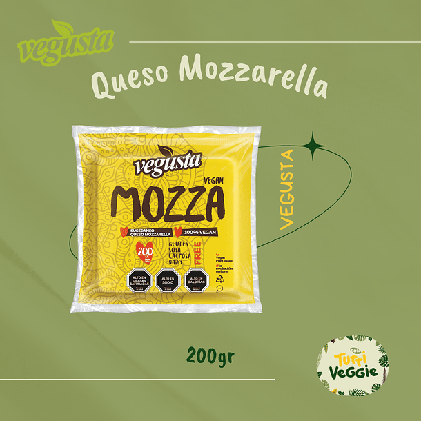 Queso Mozzarella 200gr