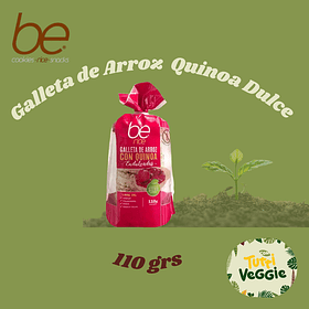 Galleta de Arroz  Quinoa Dulce 110 grs