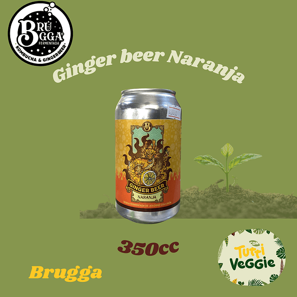 Ginger Beer Naranja 355cc