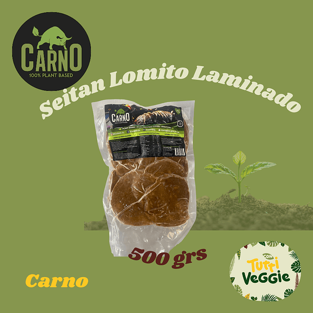 Lomitos de Seitán 500 grs Carno