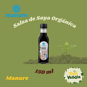  Salsa de Soya Orgánica 150 ml