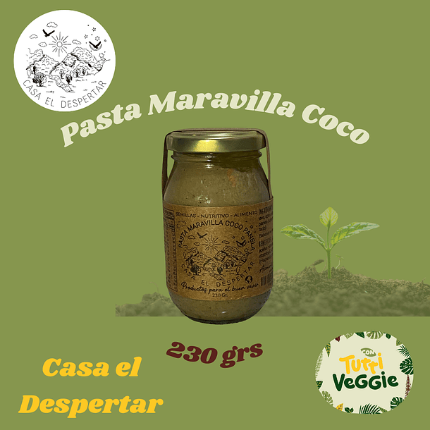 Pasta Maravilla Coco Panela 230g