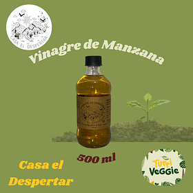 Vinagre de Manzanas Orgánicas 500ml.