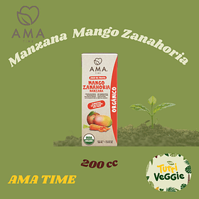 Jugo Manzana Mango Zanahoria Orgánico 200 cc