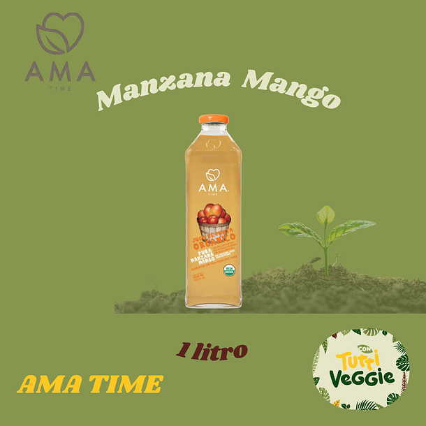 Jugo Manzana Mango Orgánico 1 litro
