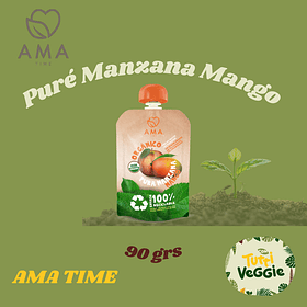 Puré Manzana Mango Envase Reciclable 90 grs