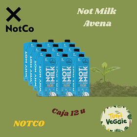 Bebida Vegetal NotMilk Simple Avena 1L - 4 ingredientes 12x 1L
