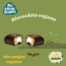 Bizcochito vegano relleno