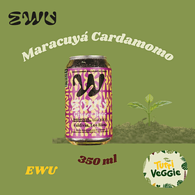 Ewu Ginger Beer Maracuyá Cardamomo 350ml