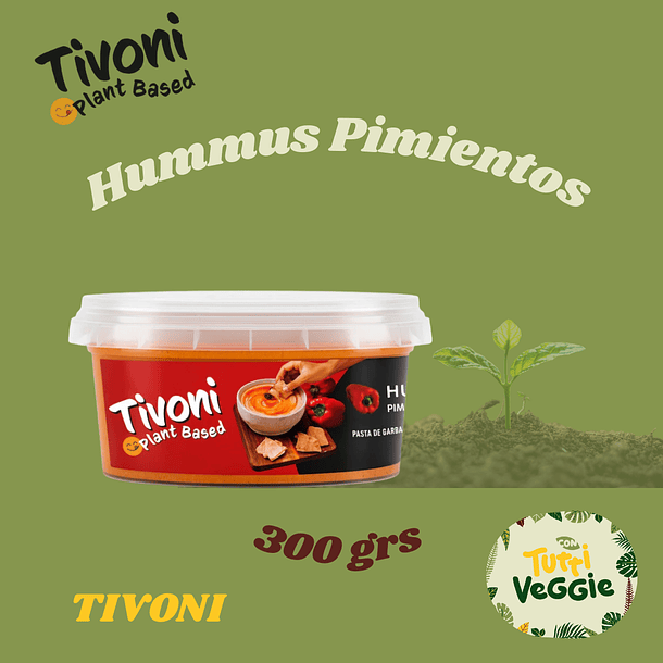 Hummus Pimientos 300 grs